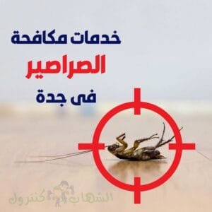 شركة مكافحة الصراصير بجدة