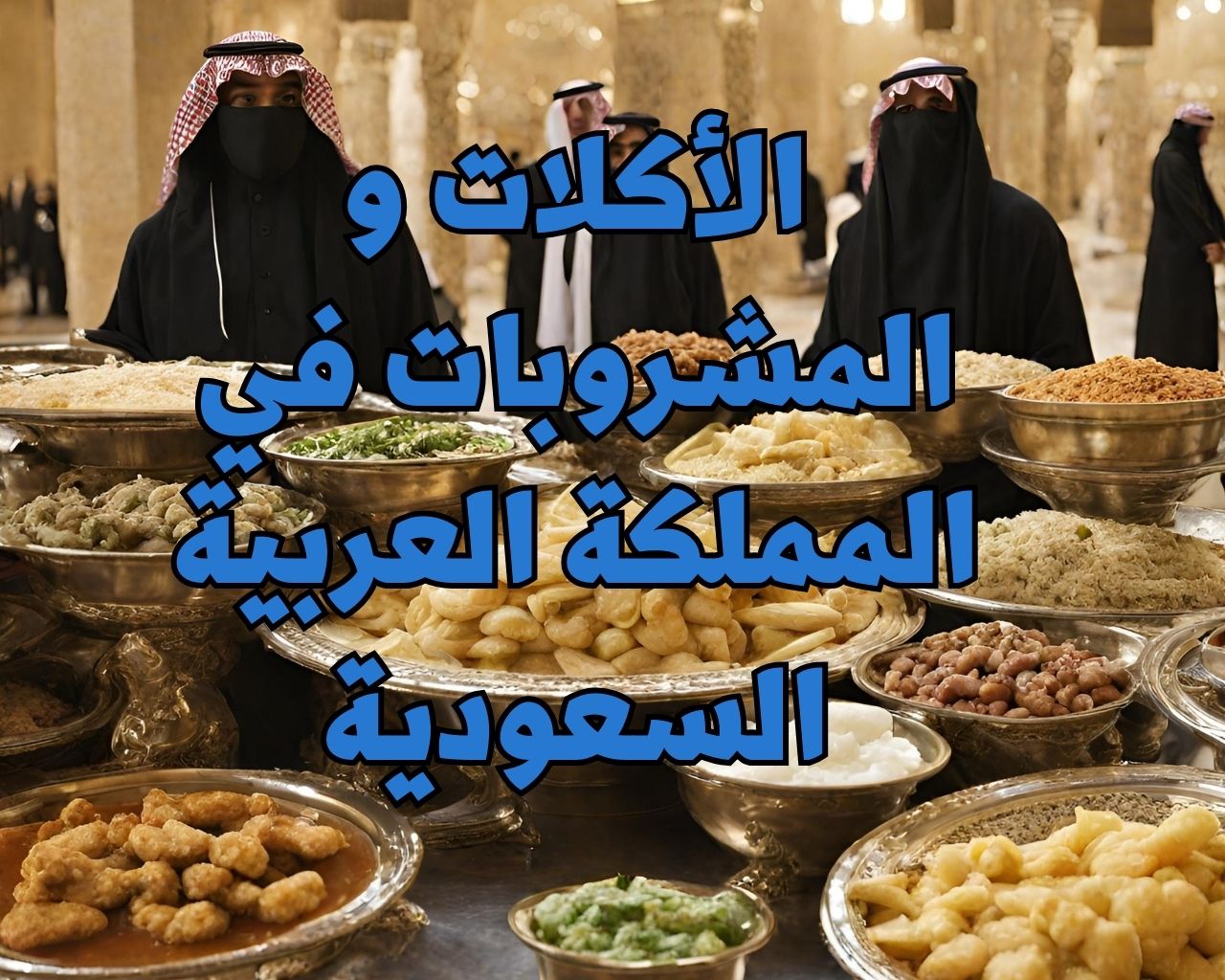 Saudi Arabia Local Food and Drinks