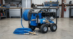 جهاز ضغط مائي هيدروجت لتسليك المجاري في جدة