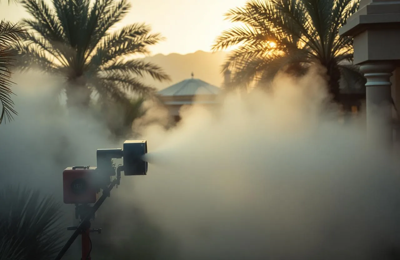 تضبيب حراري لمكافحة البعوض بخميس مشيط