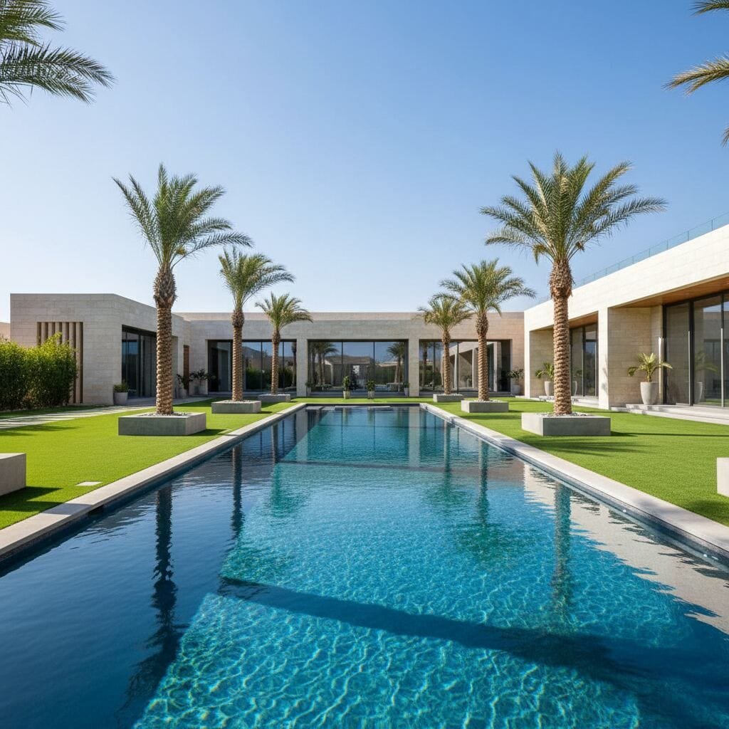 نجيل صناعي للمسابح بالطائف نجيل صناعي بالطائف حول المسابح في الفلل والشاليهات