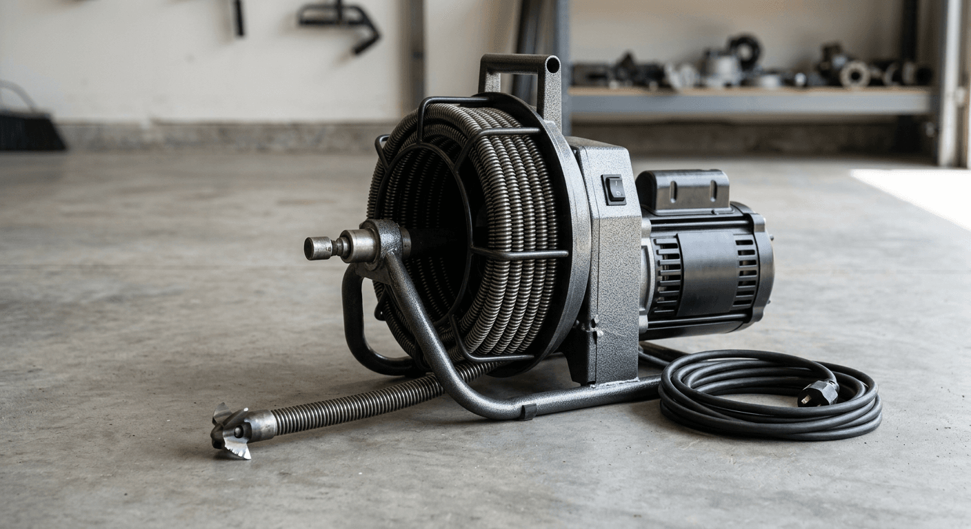 جهاز تسليك كهربائي سلك سبرنج لتسليك الأنابيب