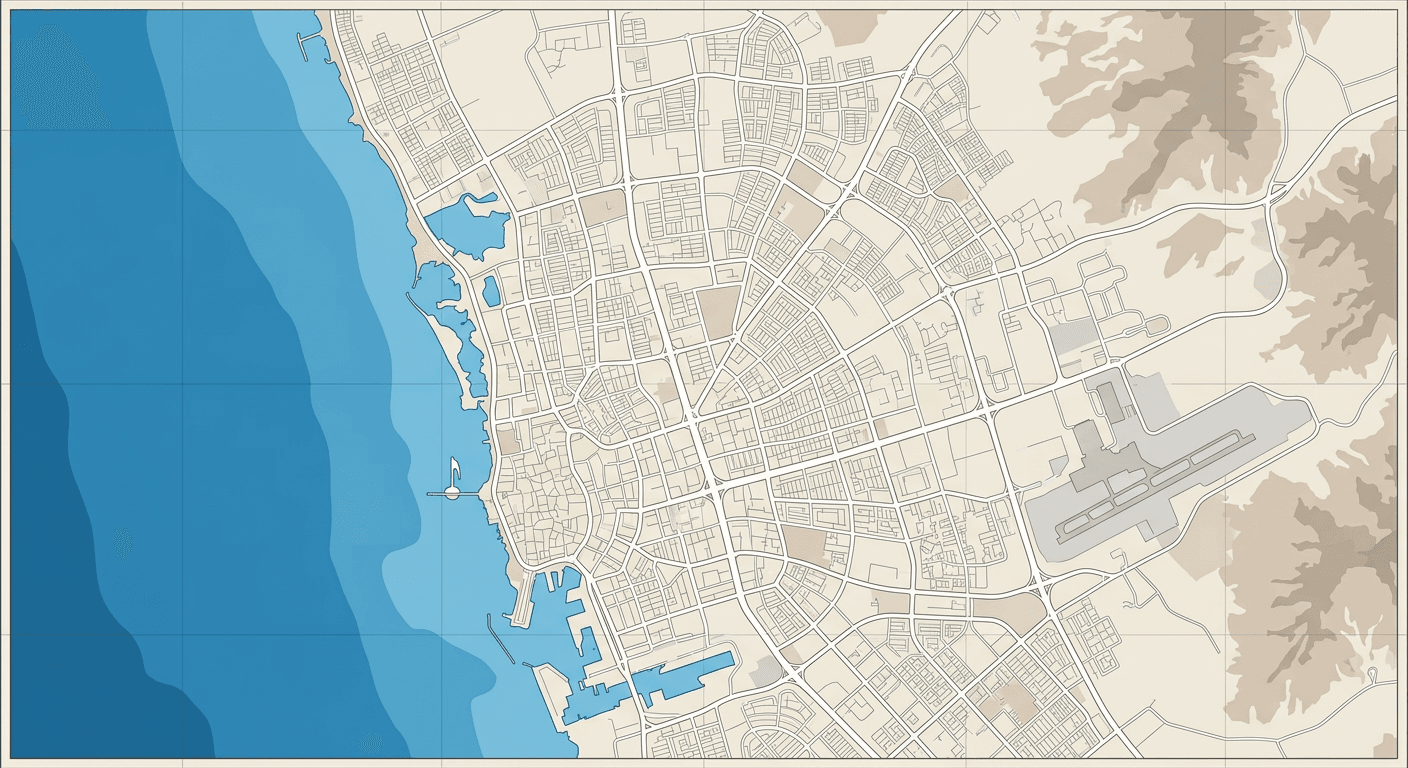 خريطة أحياء جدة التي نغطيها بخدمات تسليك المجاري