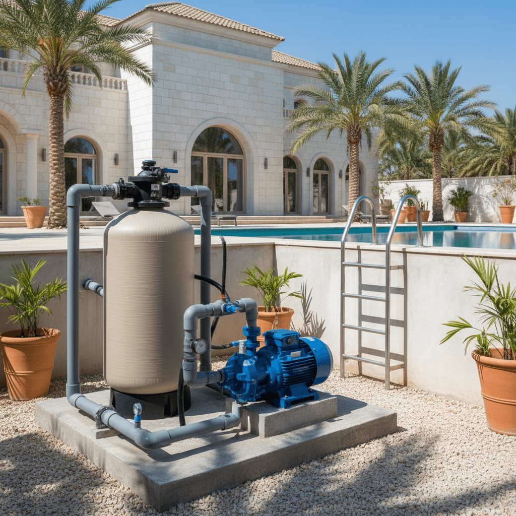 صيانة فلاتر المسابح بالأحساء