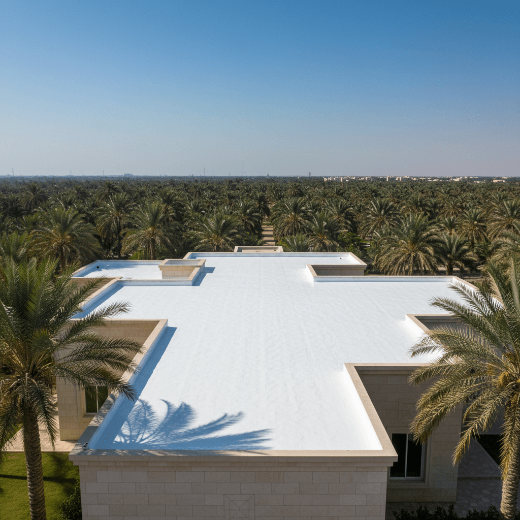 العزل الحراري المعكوس للأسطح بالأحساء