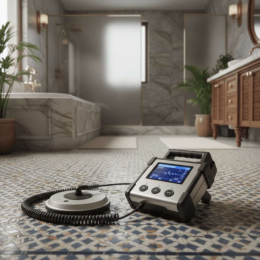 كشف تسربات المياه بالسماعات الإلكترونية بالأحساء