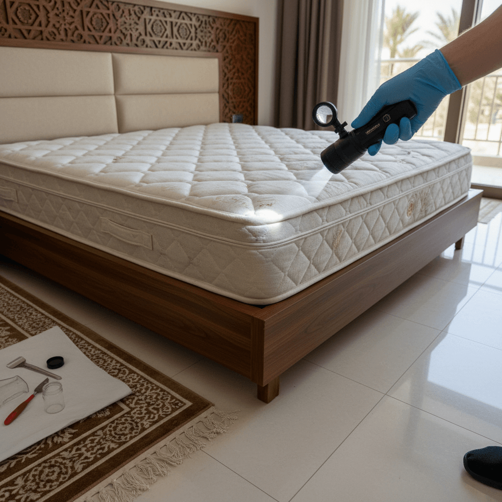 فحص البق في غرف النوم بالأحساء