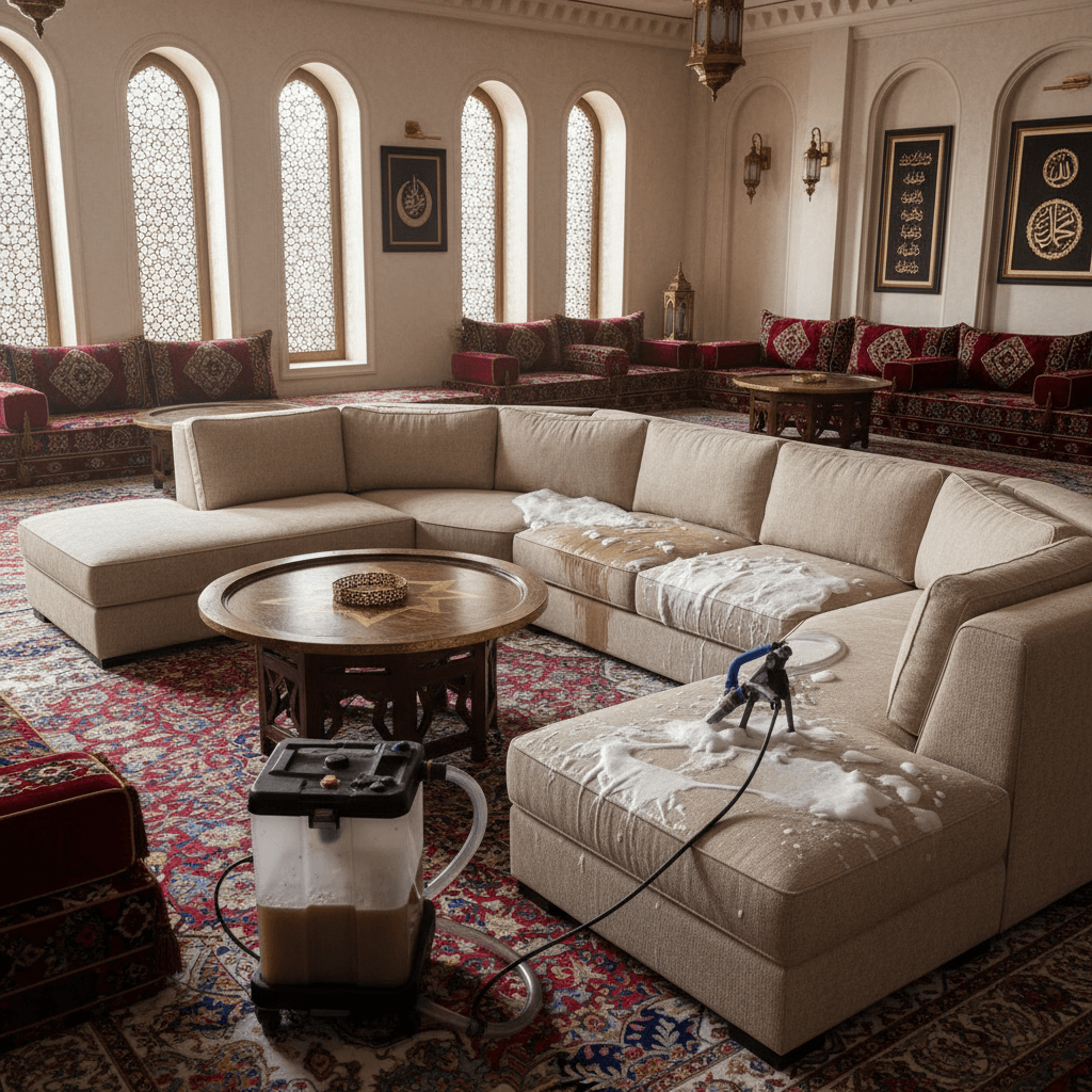 تنظيف كنب بالأحساء | شركة الشهاب كنترول في الهفوف والمبرز والعيون