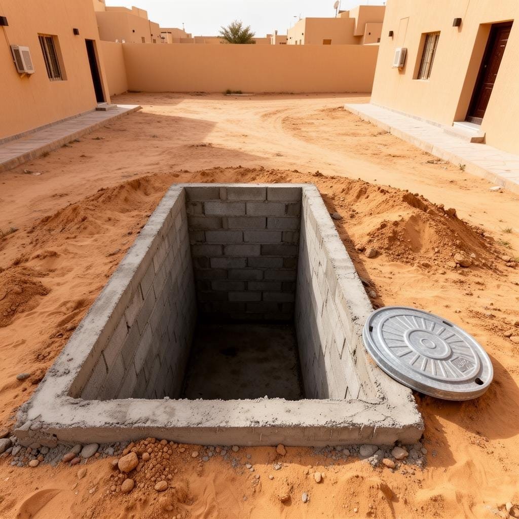 شركة عزل بيارات بجدة - بيارة صرف صحي منزلية