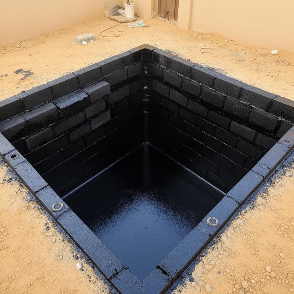 شركة عزل بيارات بجدة - بيارة معزولة بالإيبوكسي بضمان 5 سنوات