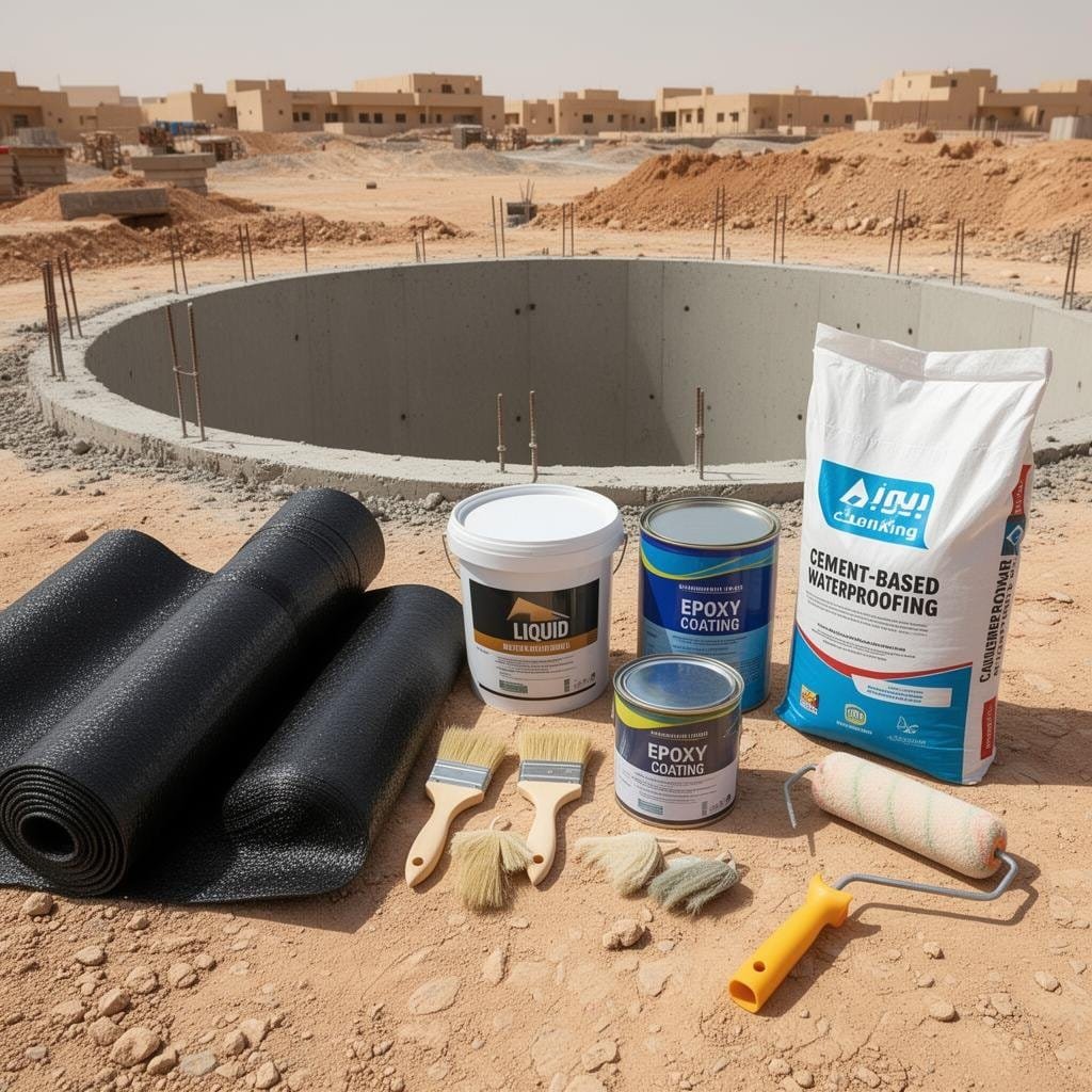 مواد عزل البيارات المختلفة