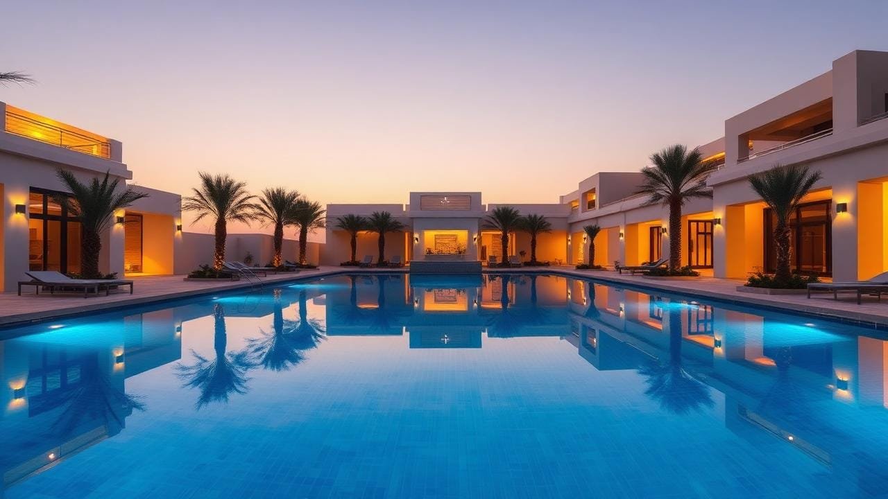 مسبح فيلا بعد العزل المائي بحي النسيم جدة
